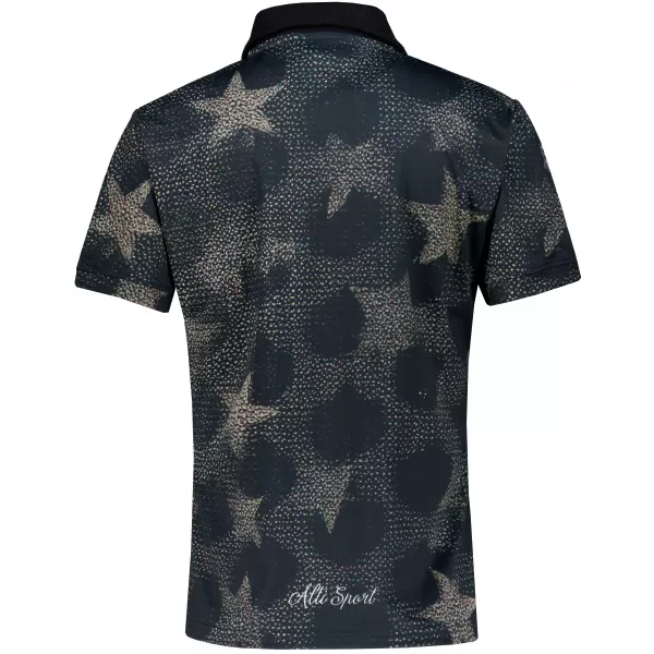  Frauenfunktional T -Shirt mit Premiumkragen ALTISPORT VOJ/ALW111TR05 STERNE 
