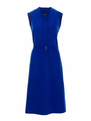 Kleid STYLOVE S410 KÖNIGSBLAU