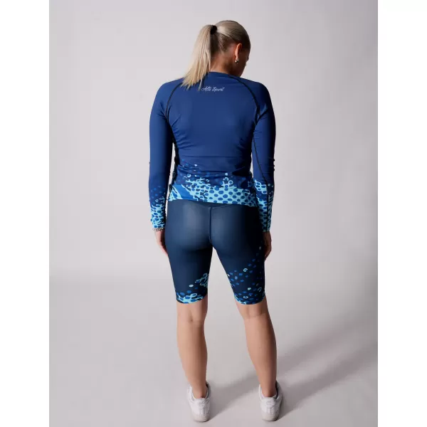  Frauen funktionales t -Shirt mit langen Ärmeln Premium ALTISPORT VOJ/ALW109TR03 KÖNIGLICH 