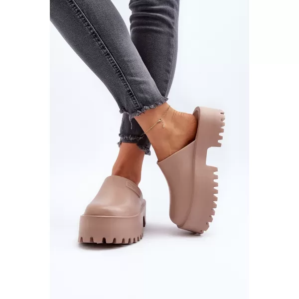  Damenhausschuhe BIG STAR NN274016 BEIGE Big Star Shoes 