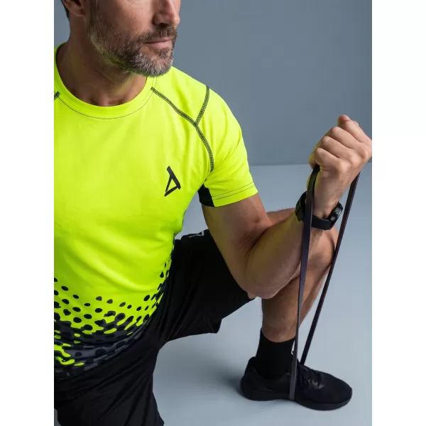  Funktionelle Kompression von Männern t -Shirt Premium ALTISPORT VOJ/ALM109TR04 FLUO GELB 