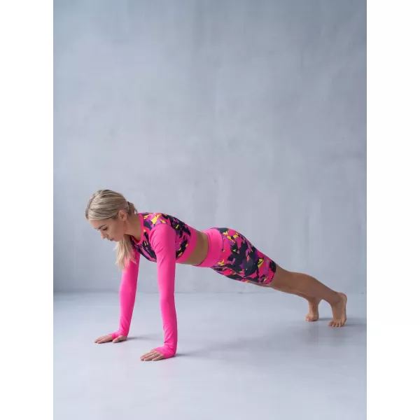  Funktionelle Erntedopie von Frauen ALTISPORT VOJ/ALW110TR04 PINK -BLACK 