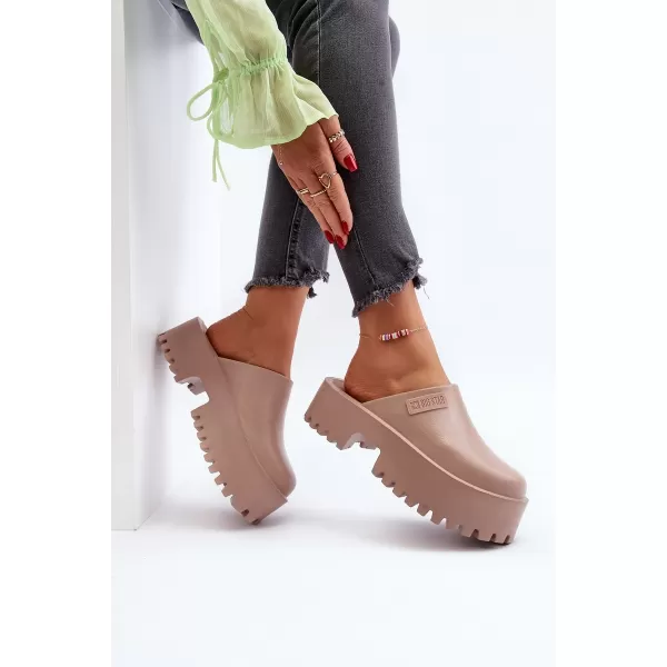  Damenhausschuhe BIG STAR NN274016 BEIGE Big Star Shoes 