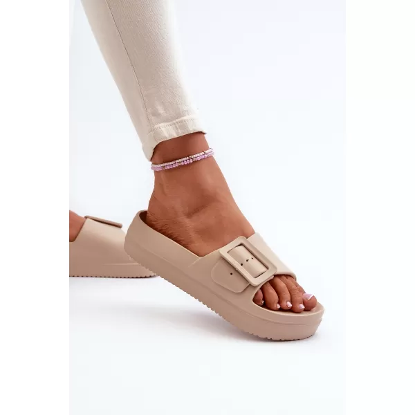  Damenhausschuhe BIG STAR NN274A666 BEIGE Big Star Shoes 