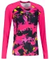Frauen funktionales t -Shirt mit langen Ärmeln Premium ALTISPORT VOJ/ALW110TR03 PINK -BLACK