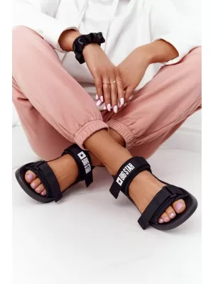 Damensandalen BIG STAR HH274A024 SCHWARZ Big Star Shoes