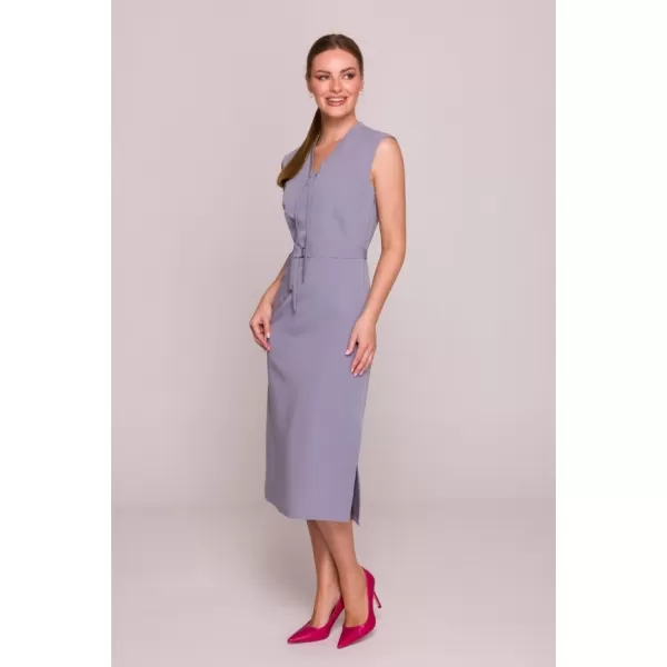  Kleid STYLOVE S410 TAUBENGRAU 