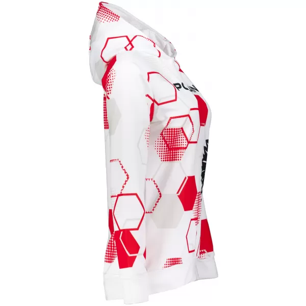  Funktionaler Sweatshirt -Prämie von Frauen ALTISPORT VOJ/ALW036PL/MI01 HEXA-WH 