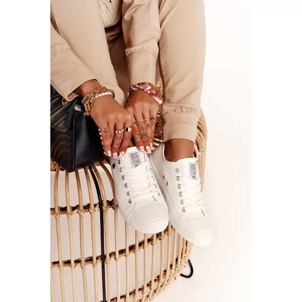  Damen-Sneaker BIG STAR V274869 WEISS Big Star Shoes 
