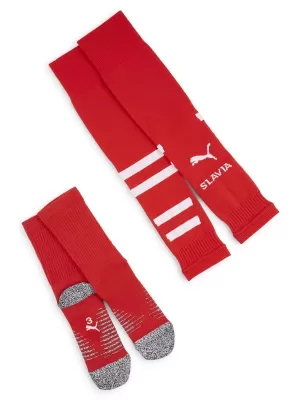 Fußball PUMA TEAM SKS GRAPHIC SOCKS PROMO 775220_03 PUMA ROT/PUMA WEIß