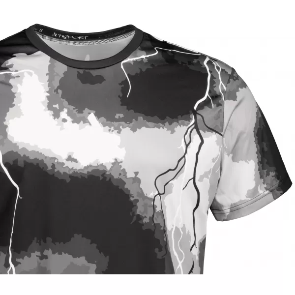 Männer funktionaler T -Shirt Premium ALTISPORT VOJ/ALM113TR01 GRAU 