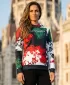 Funktionaler Sweatshirt -Prämie von Frauen ALTISPORT VOJ/ALW036HU/MI01 FLECKEN