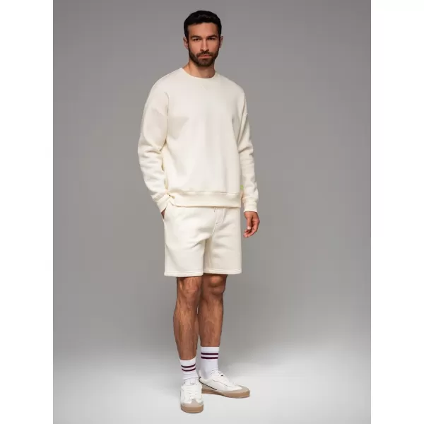  Sweatshirt + Shorts OMBRE Z108 CREME 