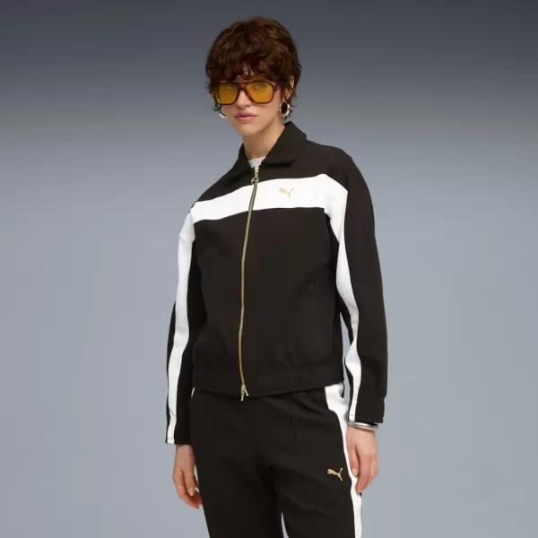  Damenjacke PUMA T7 RELAXED TRACK JACKET 632137-01 SCHWARZ 