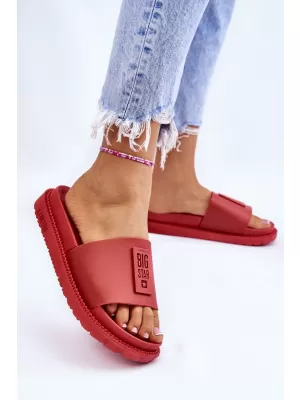 Damenhausschuhe BIG STAR LL274430 ROT Big Star Shoes