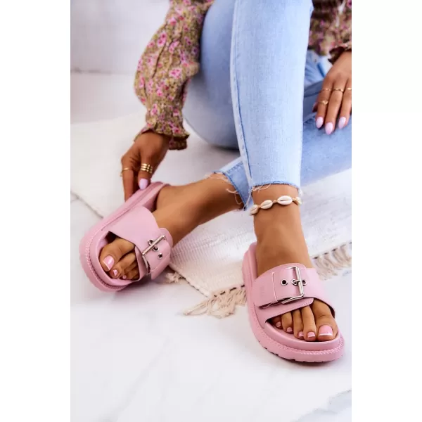  Modische Damenhausschuhe BIG STAR JJ274A308 ROSA Big Star Shoes 