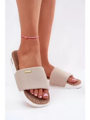 Damenhausschuhe BIG STAR RR274A102 BEIGE Big Star Shoes