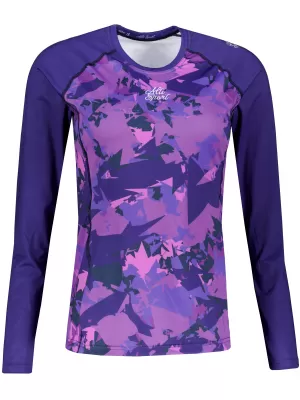Frauen funktionales t -Shirt mit langen Ärmeln Premium ALTISPORT VOJ/ALW110TR03 LILA