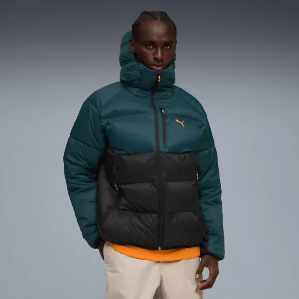  Herrenjacke PUMA TECH PRIMALOFT PUFFER JACKET 632165-75 GRÜN 