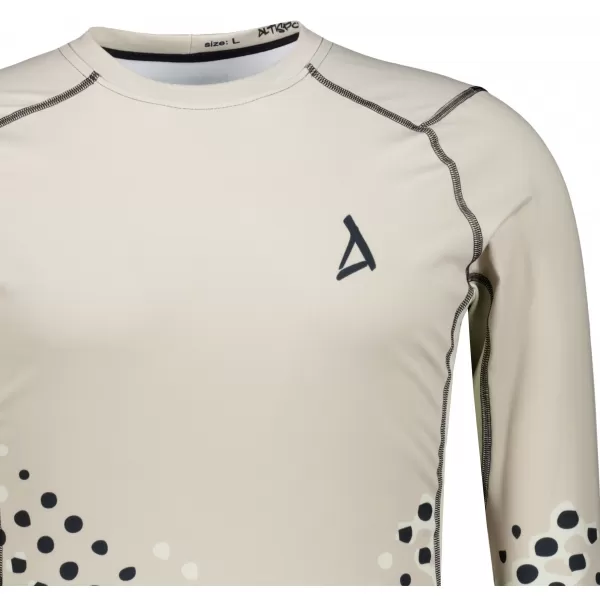  Funktionelle Kompression t -Shirt von Männern mit langarmiger Prämie ALTISPORT VOJ/ALM109TR03 HELLBRAUN 