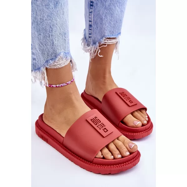  Damenhausschuhe BIG STAR LL274430 ROT Big Star Shoes 