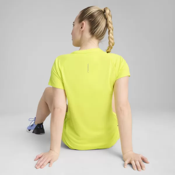  Hemd PUMA RUN VELOCITY TEE W (POLY) 526578_39 ZITRONEN SHERBERT 