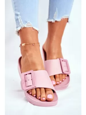 Elegante Damenhausschuhe BIG STAR FF274A389 ROSA Big Star Shoes