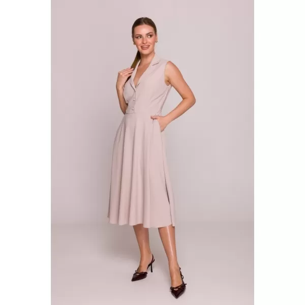  Kleid STYLOVE S409 BEIGE 