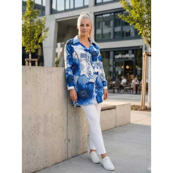  Frauenjacke Premium ALTISPORT VOJ/ALW102MI05 MARINE/WEIß 