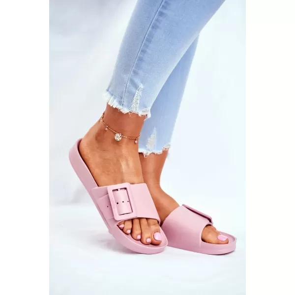  Elegante Damenhausschuhe BIG STAR FF274A389 ROSA Big Star Shoes 