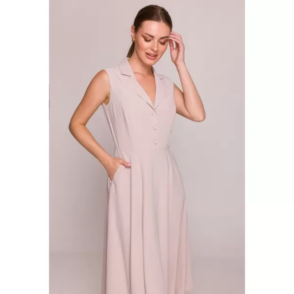  Kleid STYLOVE S409 BEIGE 