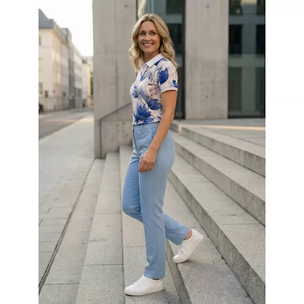  Frauenfunktional T -Shirt mit Premiumkragen ALTISPORT VOJ/ALW102TR05 BEIGE 