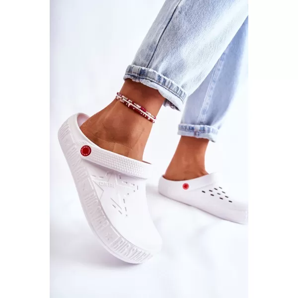  Damen-Slipper BIG STAR II275003 WEISS Big Star Shoes 