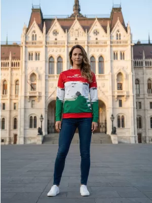 Funktionaler Sweatshirt -Prämie von Frauen ALTISPORT VOJ/ALW036HU/MI01 NARREN