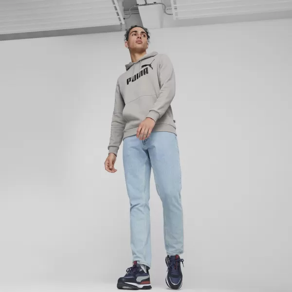  Herren-Sweatshirt PUMA ESS NO. 1 LOGO HOODIE FL (S) 682571-44 GRAU 
