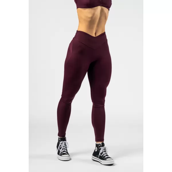  Figurformende Leggings mit V-förmiger Taille STRONG BEAUTY 425 DARK RED Nebbia 
