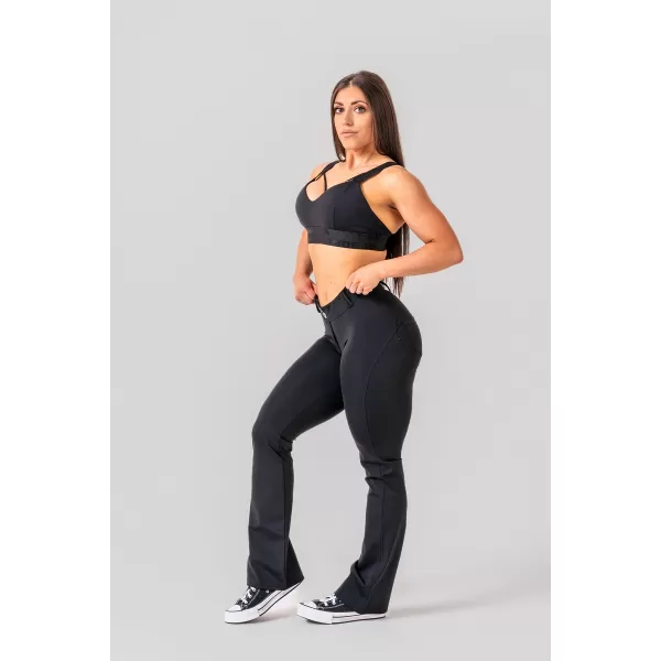 Ausgestellte Bubble Butt Leggings 2.0 POWER LIFT 308 SCHWARZ Nebbia 