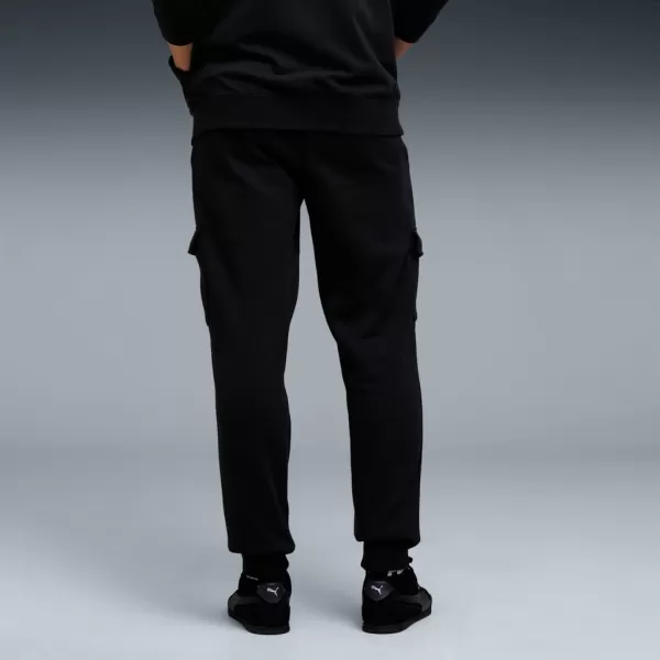  Herren -Traursanzüge PUMA ESS CARGO PANTS FL CL 682656-01 SCHWARZ 
