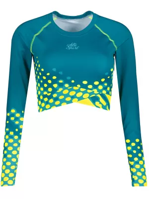 Funktionelle Erntedopie von Frauen ALTISPORT VOJ/ALW109TR04 EMERALD/FLUO GELB