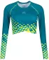 Funktionelle Erntedopie von Frauen ALTISPORT VOJ/ALW109TR04 EMERALD/FLUO GELB