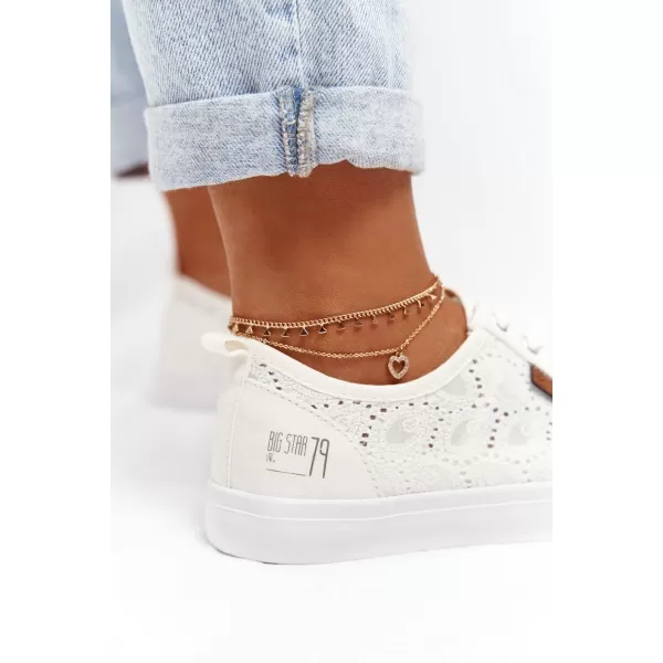  Damenmode-Sneaker BIG STAR W274925 WEISS Big Star Shoes 