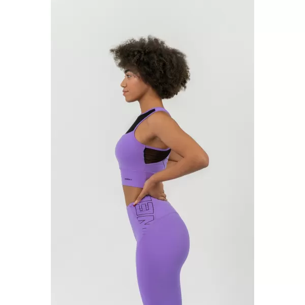  FIT Activewear-Leggings mit hoher Taille 443 LILA Nebbia 