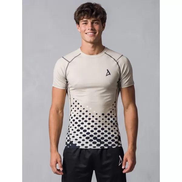  Funktionelle Kompression von Männern t -Shirt Premium ALTISPORT VOJ/ALM109TR04 HELLBRAUN 