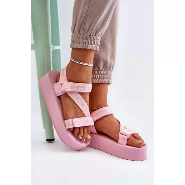  Damensandalen BIG STAR NN274A533 ROSA Big Star Shoes 
