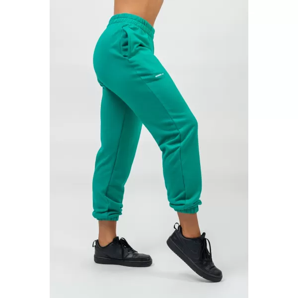  Sportliche, lockere Jogginghose GYM TIME 281 GREEN Nebbia 