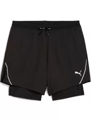 Shorts PUMA M RUN ULTRAWEAVE 2IN1 5"" SHORT​ 526635-01 SCHWARZ