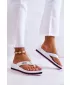 Damen-Flip-Flops mit Keilabsatz BIG STAR JJ274A333 WEISS Big Star Shoes