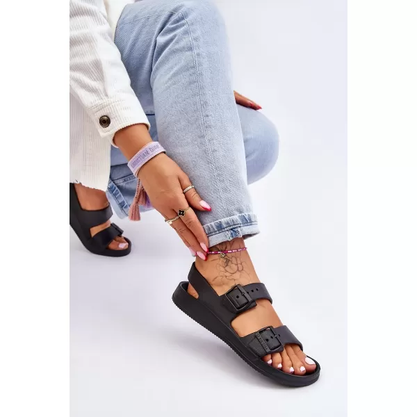 Damensandalen BIG STAR LL274745 SCHWARZ Big Star Shoes 