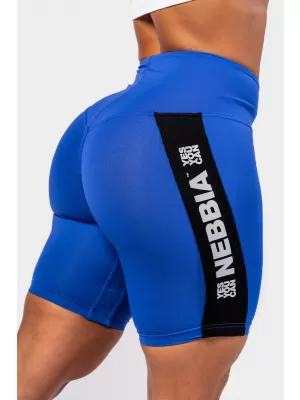 Radlerhose mit hoher Taille ICONIC 238 BLUE Nebbia