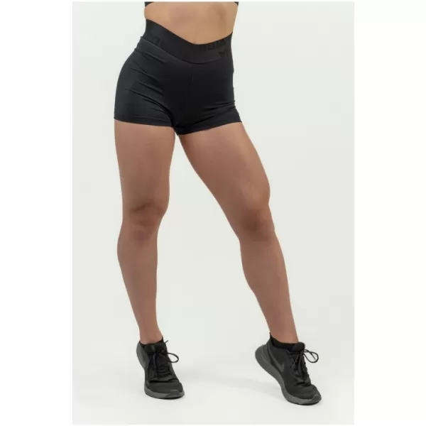  Damen-Kompressionsshorts mit hoher Taille INTENSE Leg Day 832 BLACK Nebbia 